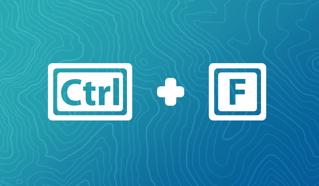 CTRL + F
