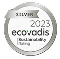 EcoVadis Silver 2023 logo